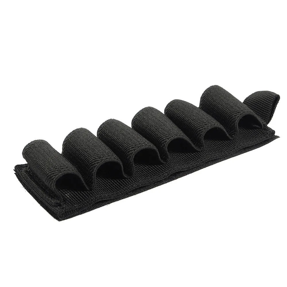 Tactical 6-hole storage sticker organiser bag made from 1000D nylon fabric measuring 5x16.5cm