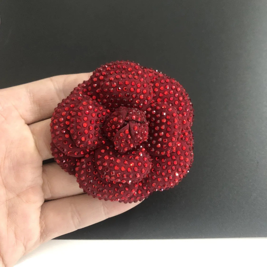 Genuine leather shoe ornament brooch with 8-point star design in multiple colour options