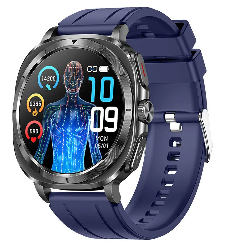 ET492 sport smart watch with AMOLED screen, Bluetooth calling and health monitoring functions