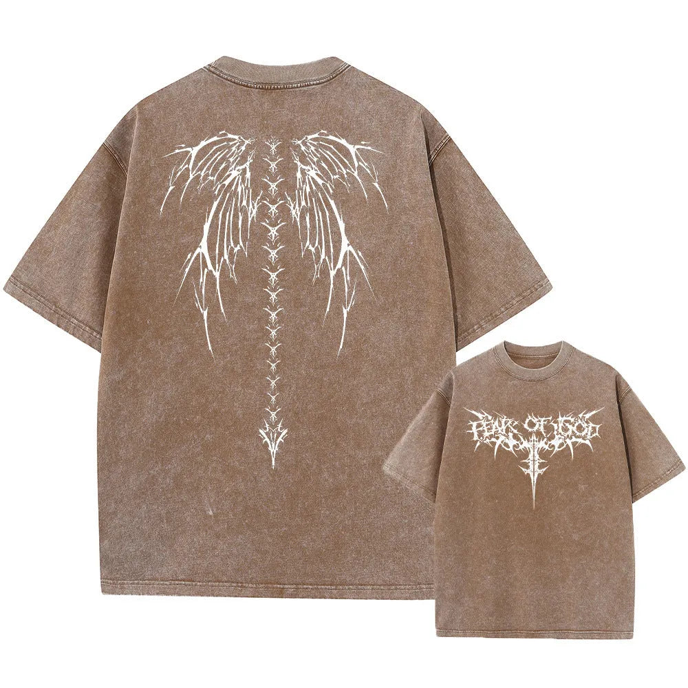 Men's oversized cotton t-shirt with drop-shoulder sleeves in loose fit, showing colour variant SX2608