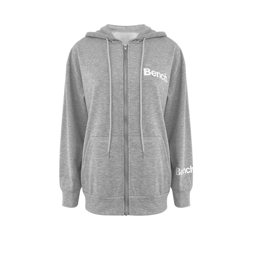 Black or grey letter print zipper sweater coat loose fit casual cardigan