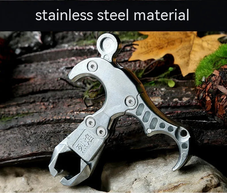 Alloy Release Aid Two-axis Harpoon Clip for archery bowstring release with zinc alloy construction