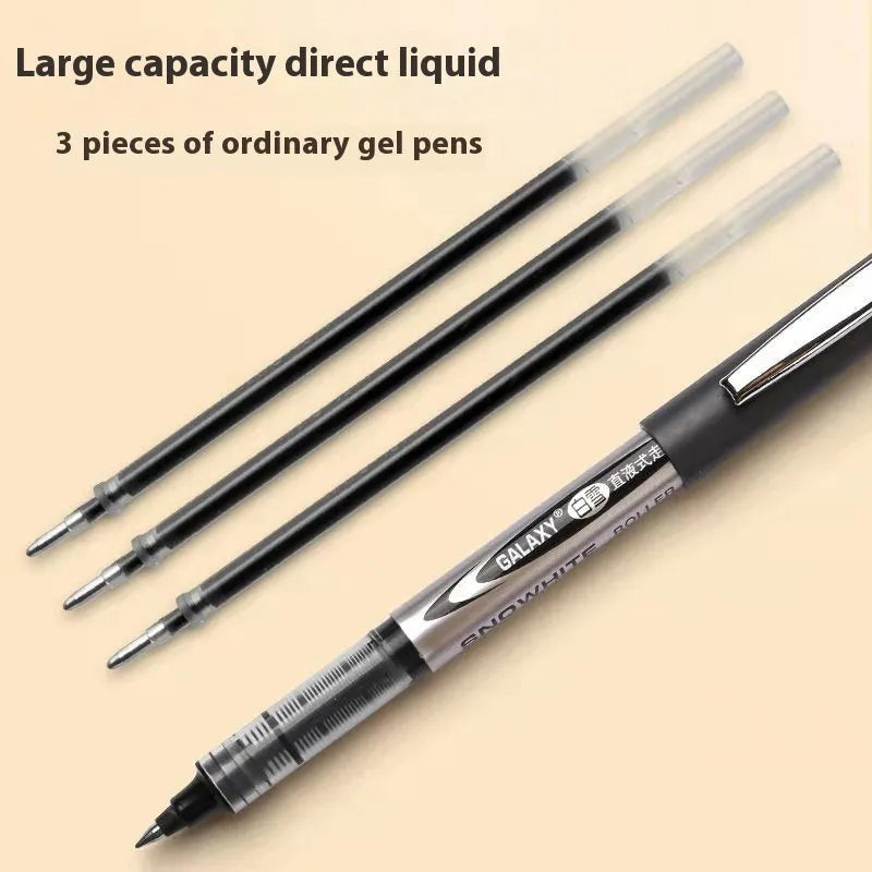 0.5mm water-based quick-drying signature pen set with multiple colour options in plastic shell