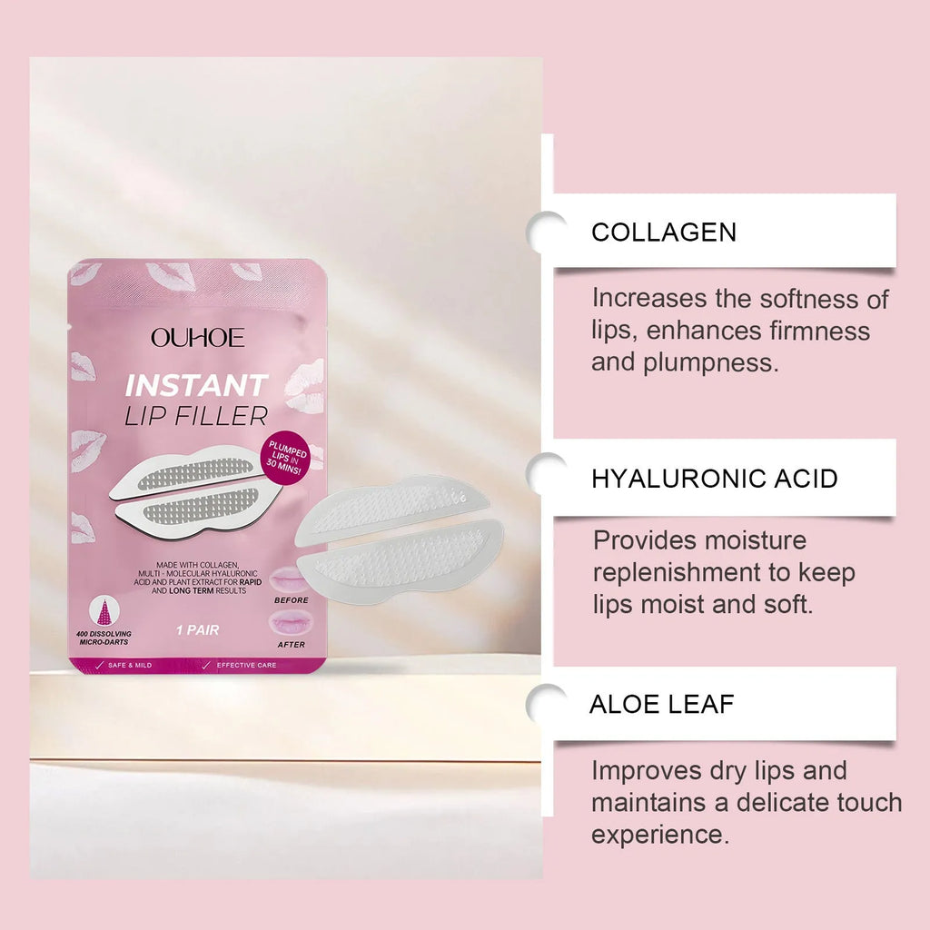 Silicone lip nursing adhesive bandage for moisturising lip care measuring 8cm by 12cm