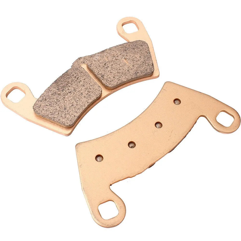 Sintered Brake Pad FA452 Explorer for Polaris ATV and UTV models, showing metallic compound construction