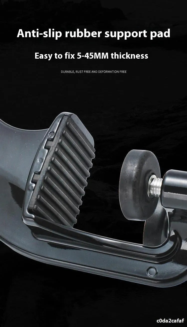 Portable fishing line wrapping device with composite fibre construction and cable winder design
