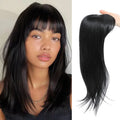 Synthetic hair clip extension wig with inner buckle attachment in multiple colour styles