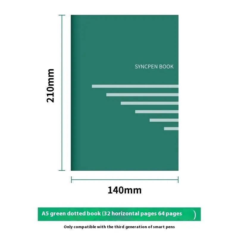Loose spiral notebook filling paper with Zodiac Forest Paper, 64 pages, and assorted refills for writing and drawing