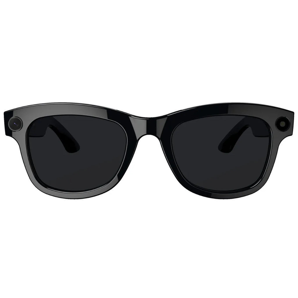 AI translation video glasses with head-mounted design featuring HD camera for real-time language interpretation