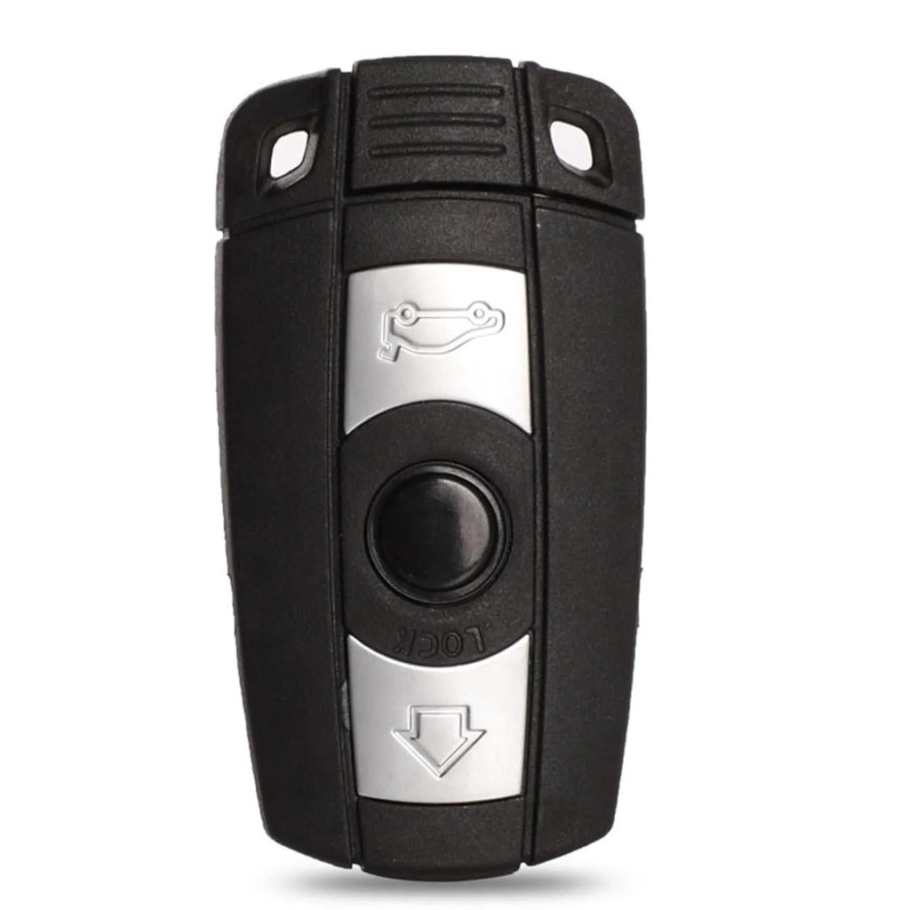 BMW CAS3 semi-intelligent remote car key with three-button layout and metal copper construction