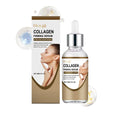 30ml collagen firming care solution bottle measuring 2.8 x 2.8 x 10.3 cm with hyaluronic acid