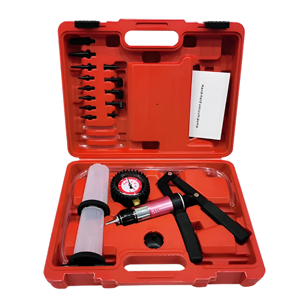 Manual vacuum air blow gun negative pressure suction tool for car repair with aluminium alloy construction