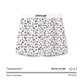 Men's leopard print boxer briefs in woven Ice Silk fabric with quick-drying sports functionality