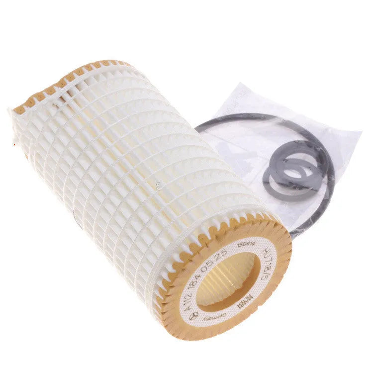 HU718 5X oil filter with polyester mesh wire wound element for 10μm lubricating oil filtration