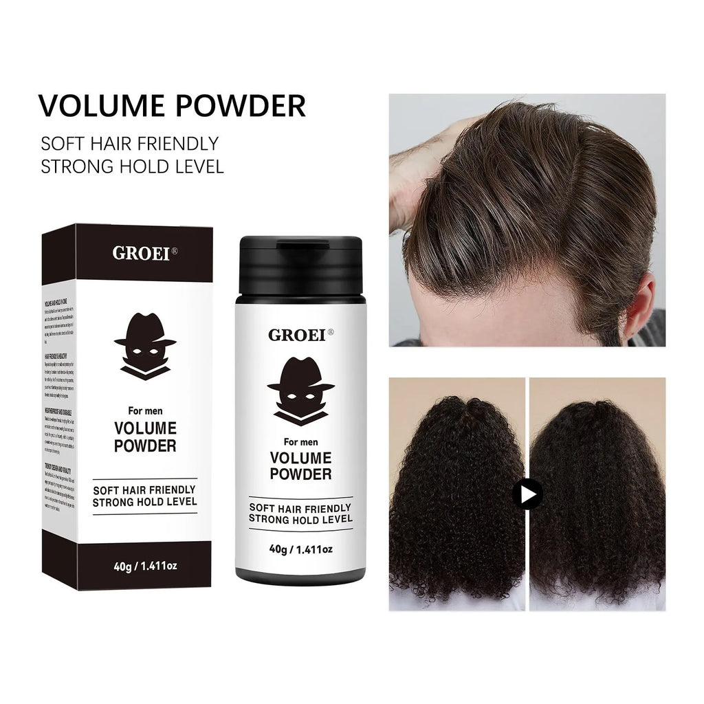 40g disposable hair styling powder for oil control and fluffy texture