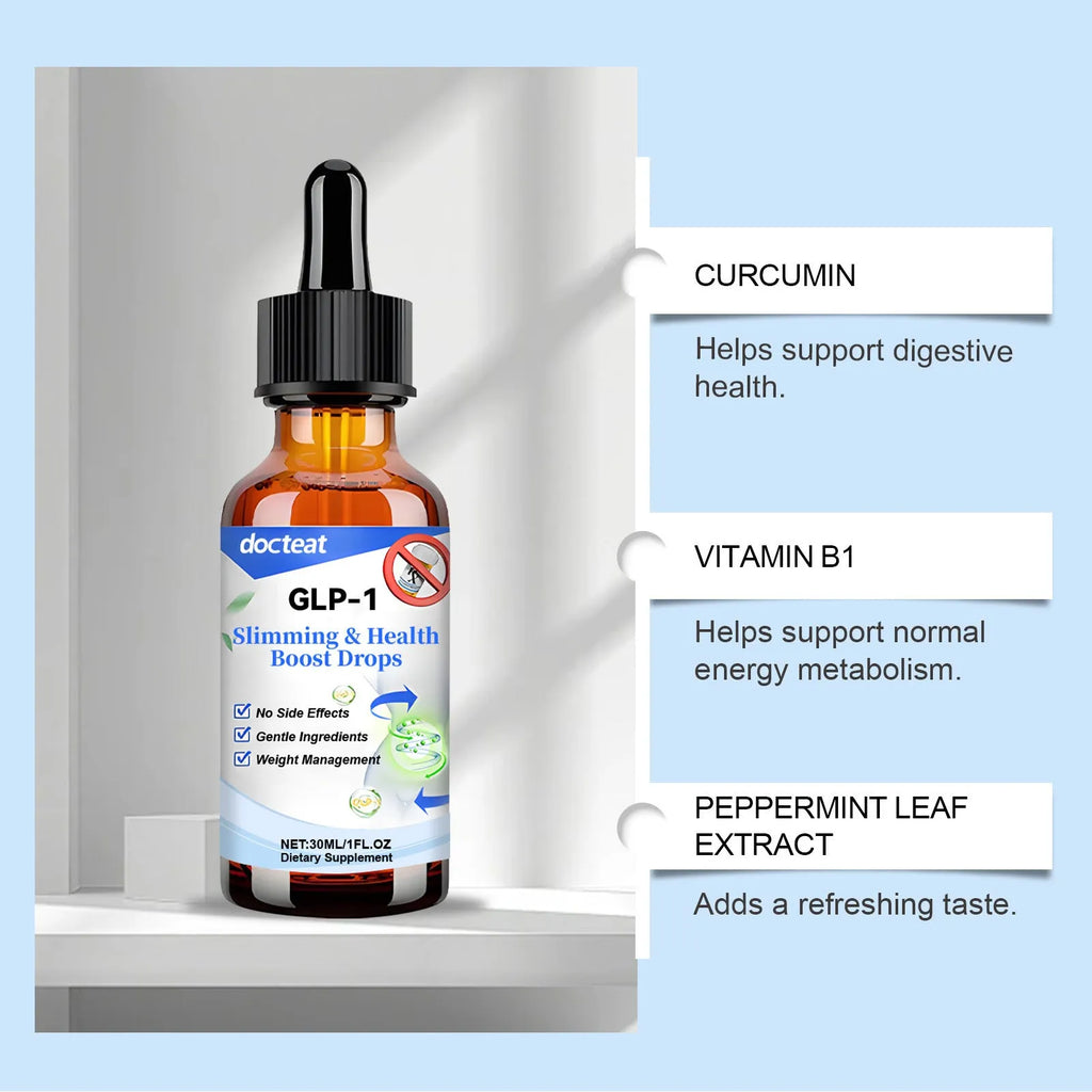 30ml bottle of Traditional Chinese Medicine Extract intestinal care drops with dropper applicator