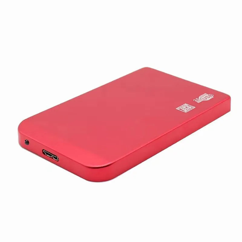 USB30 solid state mobile hard disk with metal shell in black, blue, red, or silver colour options